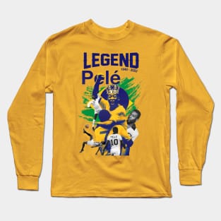 Pelé legend forever Goat Long Sleeve T-Shirt